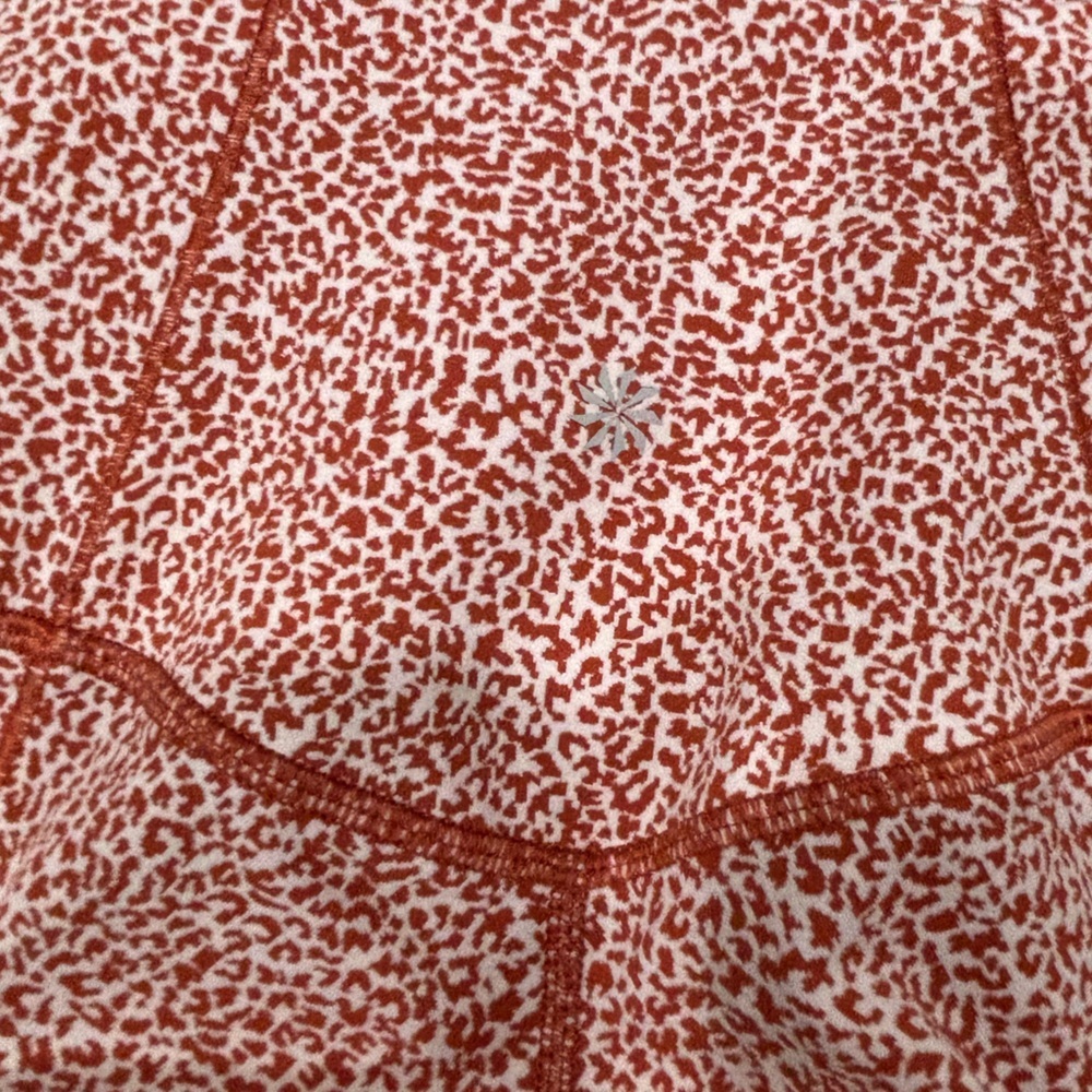 Athleta Salutation Stash Pocket Oxford Rust Leggings Size XXS - Picture 7 of 7